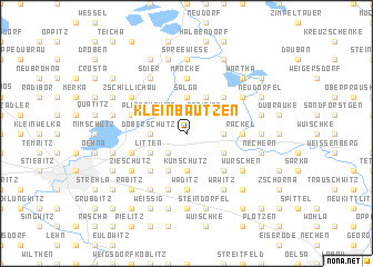 map of Kleinbautzen