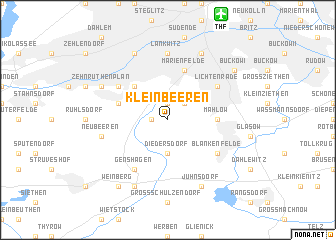 map of Kleinbeeren