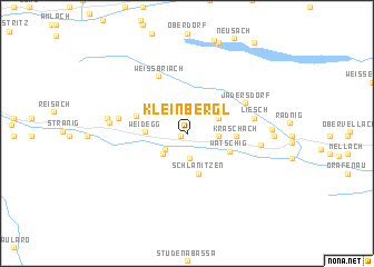 map of Kleinbergl