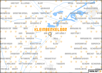 map of Klein Berkelaar