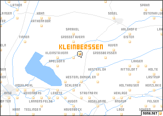 map of Klein Berßen