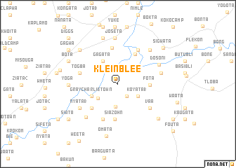 map of Kleinblee