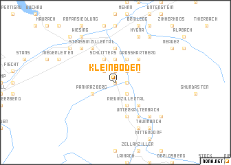 map of Kleinboden