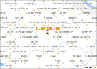 map of Klein Bölkow