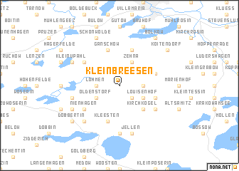 map of Klein Breesen