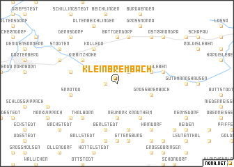 map of Kleinbrembach