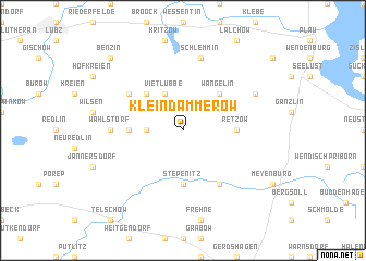 map of Klein Dammerow