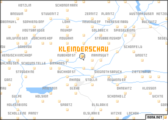 map of Kleinderschau