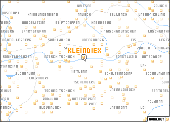 map of Kleindiex