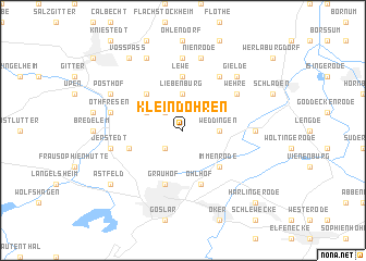 map of Klein Döhren