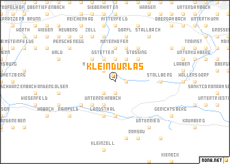 map of Kleindurlas