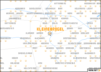 map of Kleine-Brogel