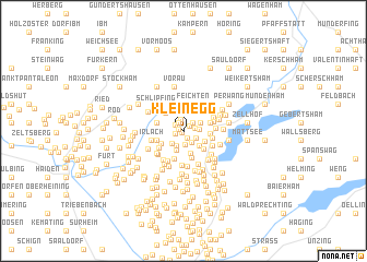 map of Kleinegg