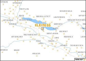 map of Kleinegg