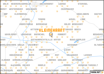 map of Kleine Haart