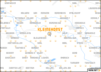 map of Kleine-Horst