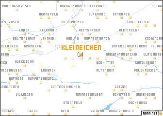 map of Klein-Eichen