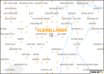 map of Klein Ellingen