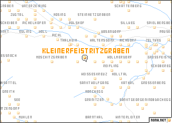 map of Kleiner Feistritzgraben