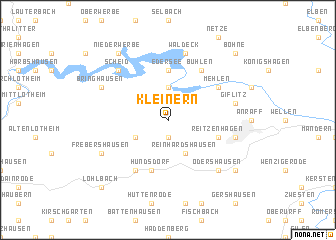 map of Kleinern