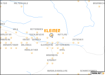 map of Kleiner