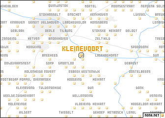 map of Kleine Voort