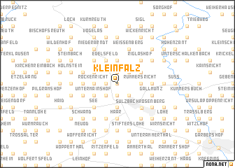 map of Kleinfalz