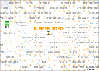 map of Kleinfelgitsch