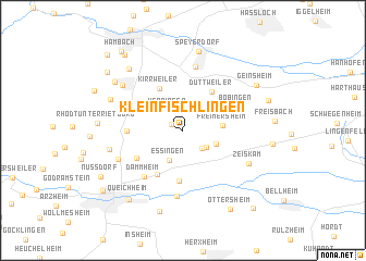 map of Kleinfischlingen