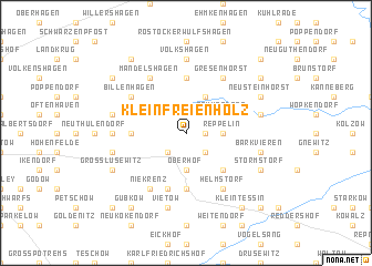 map of Klein Freienholz