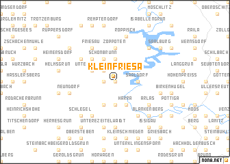 map of Klein Friesa