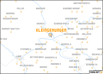 map of Kleingemünden