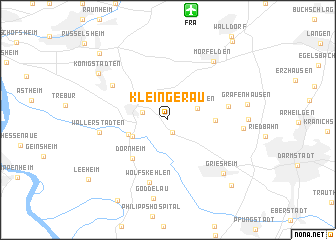 map of Klein-Gerau