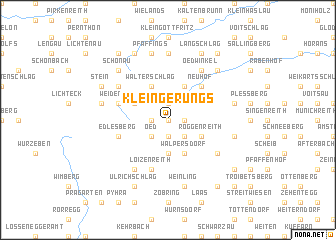 map of Kleingerungs