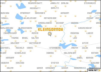 map of Klein Görnow