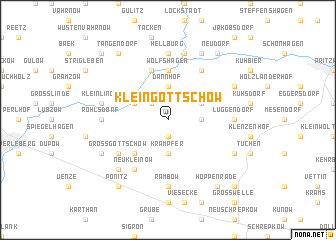 map of Klein Gottschow