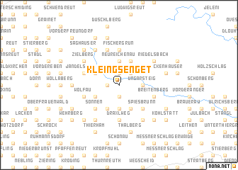 map of Kleingsenget