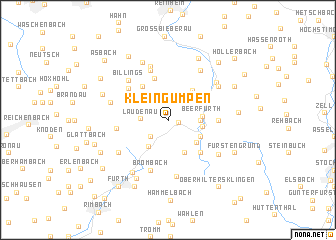 map of Klein Gumpen