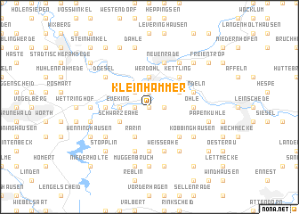 map of Kleinhammer