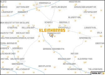 map of Klein-Harras