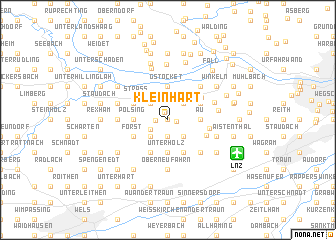 map of Kleinhart