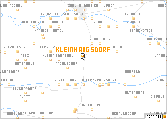 map of Kleinhaugsdorf