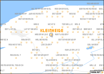 map of Kleinheide