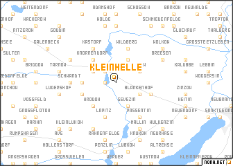 map of Klein Helle