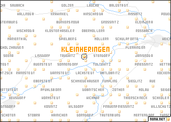 map of Kleinheringen