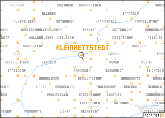 map of Kleinhettstedt