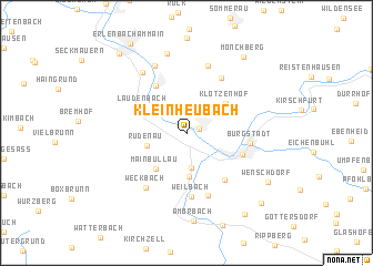 map of Kleinheubach