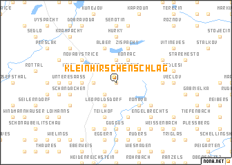 map of Kleinhirschenschlag