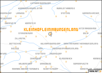 map of Kleinhöflein im Burgenland