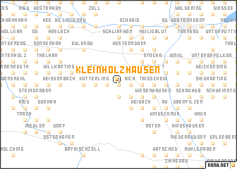 map of Kleinholzhausen